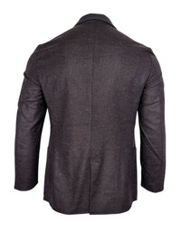 MANTO REVERSIBLE SPORT TO FIELD JACKET - NAVY & BROWN MIX