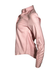 GIANGI NAPOLI WOMEN'S SOFT HERRINGBONE SHIRT - PINK