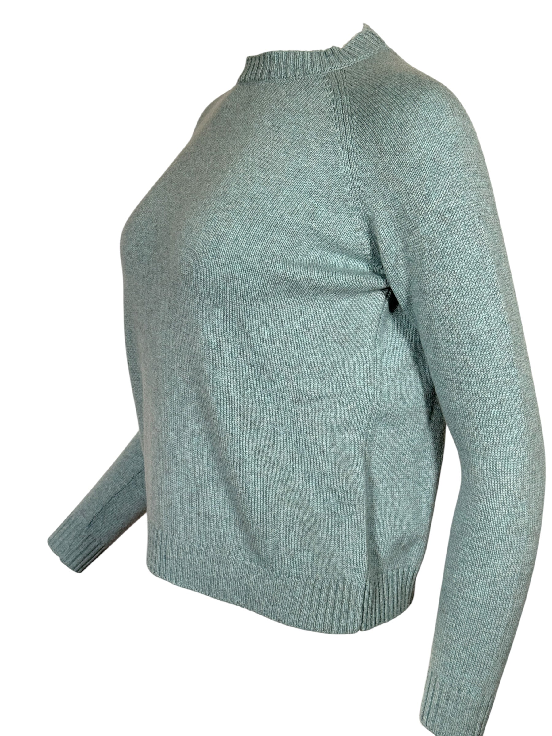 ADESI WOMEN'S CASHMERE CREW SWEATER - STARDUST