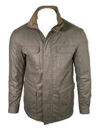 WATERVILLE QUILT-LINED FIELD COAT - TAN