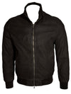 ZEROSETTANTA STUDIO MEN'S NUBUCK REVERSIBLE JACKET - BROWN