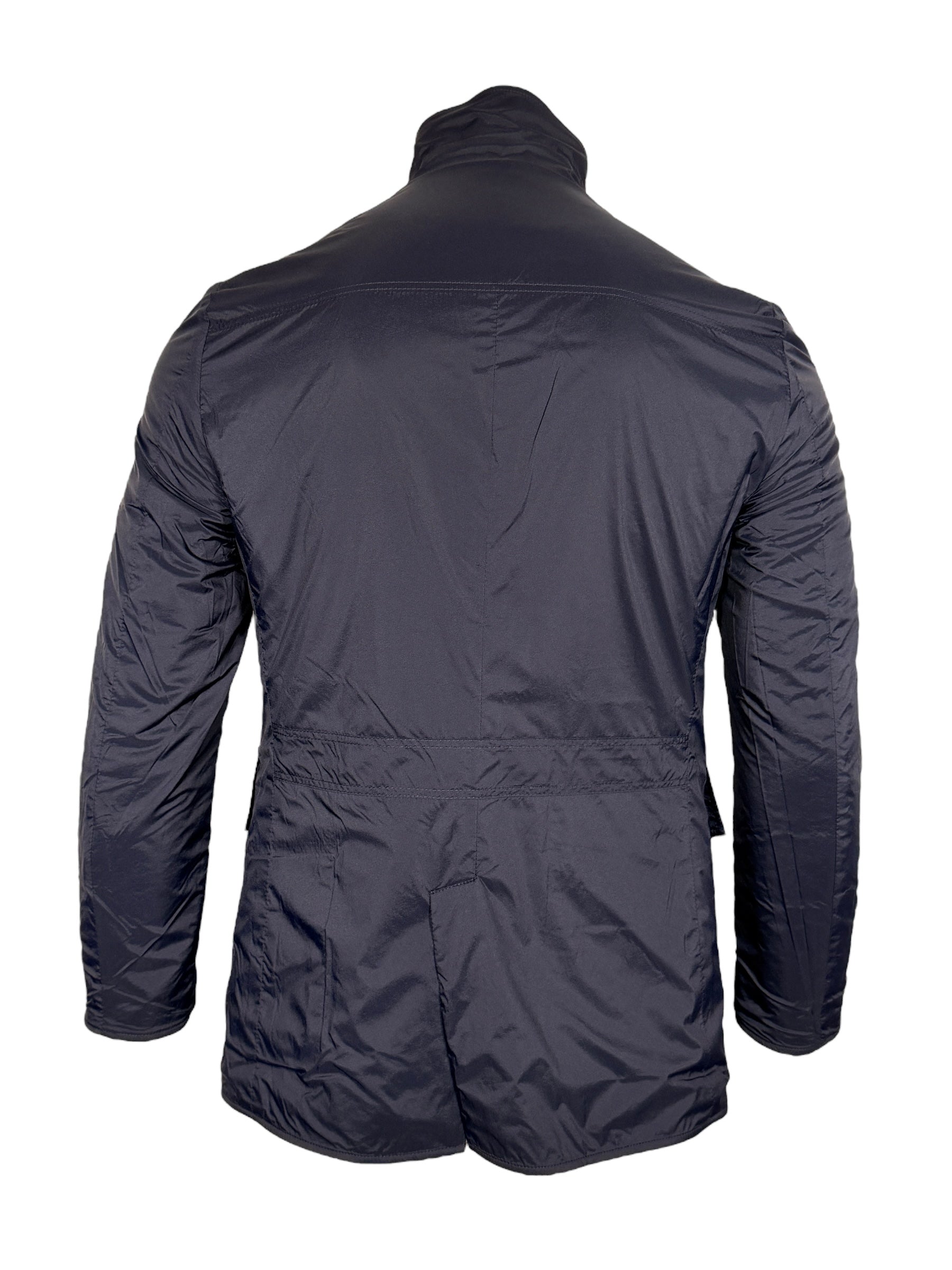 MANTO REVERSIBLE SPORT TO FIELD JACKET - NAVY & BROWN MIX