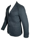 MAURIZIO BALDASSARI FELTED WOOL SPORT COAT - DEEP TEAL