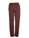 TRAMAROSSA WOMEN'S VELVET PANT - BORDEAUX