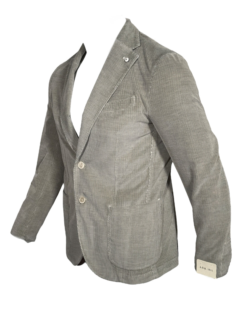 L.B.M. 1911 TAILORED COTTON/CASHMERE CORDUROY SPORT COAT - LIGHT GREEN