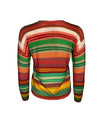 IN BED WITH YOU CREW SWEATER - MULTICOLOR STRIPES