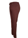 TRAMAROSSA WOMEN'S VELVET PANT - BORDEAUX