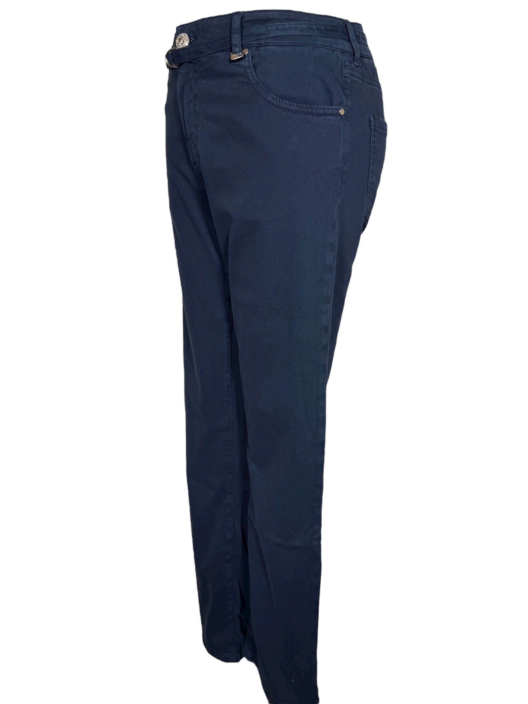 TRAMAROSSA WOMEN'S VELVET PANT - NAVY