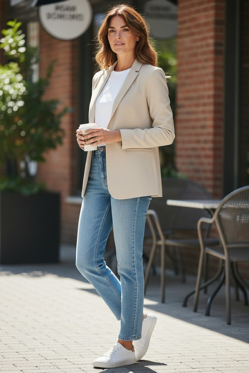 ANTONELLI BLAZER - IVORY