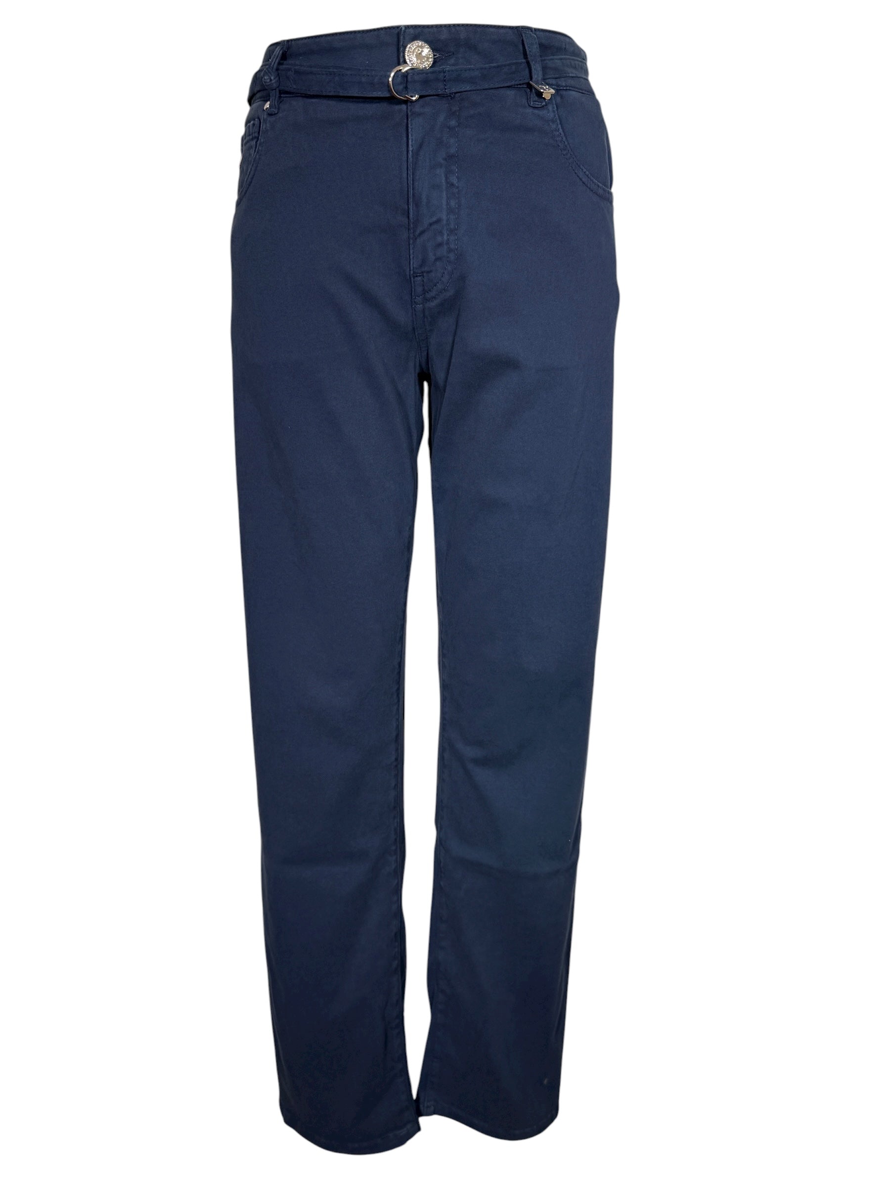 TRAMAROSSA WOMEN'S VELVET PANT - NAVY
