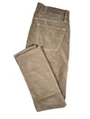 TRAMAROSSA MEN'S STRETCH CORDUROY PANTS - BEIGE