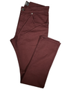 PT TORINO COTTON-CASHMERE STRETCH JEAN - BURGUNDY