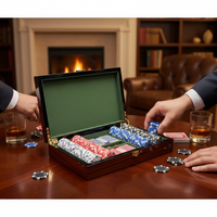 TIZO WOOD POKER SET - EBONY