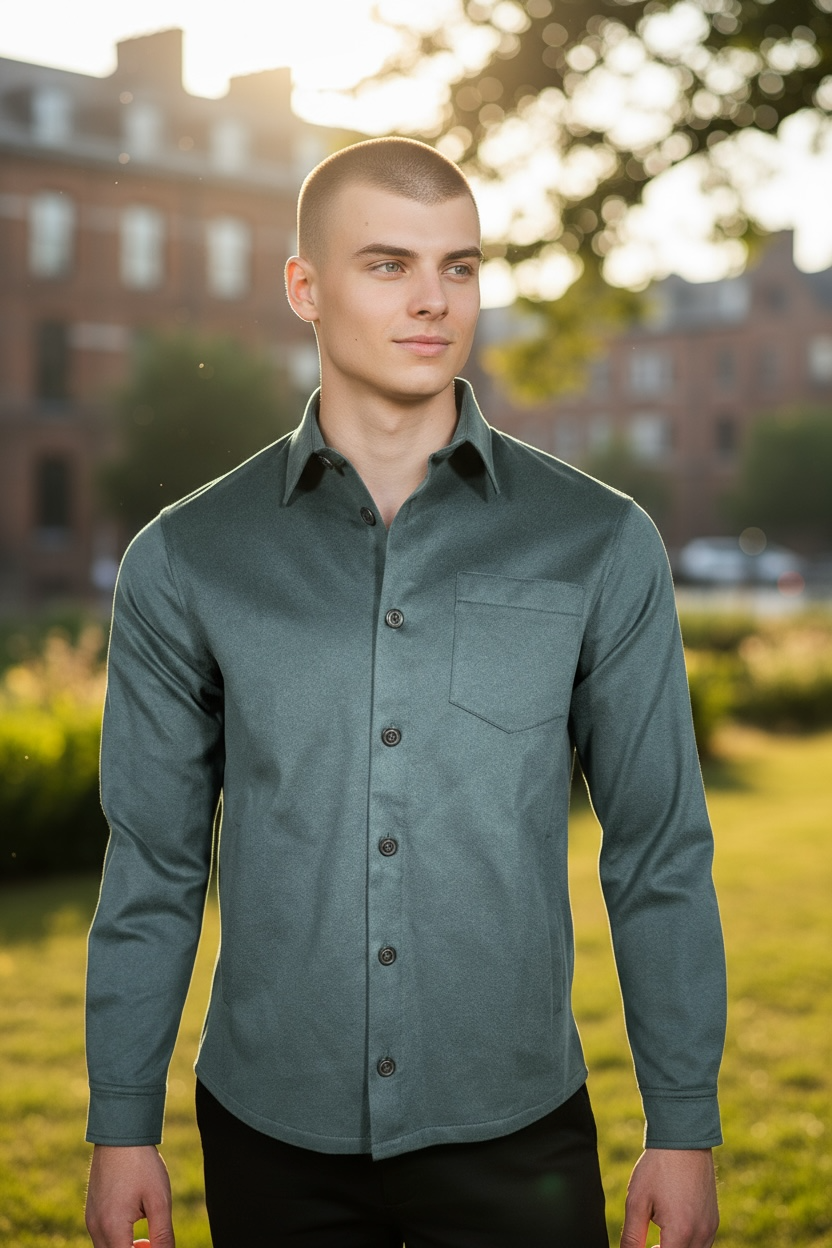 PAUL & SHARK MEN'S LORO PIANA STORM SYSTEM CASHMERE JACKET - BOTTLE GREEN