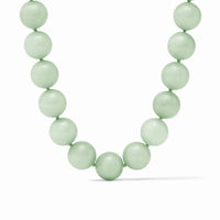 JULIE VOS PORTOFINO BEADED NECKLACE - AQUA JADE