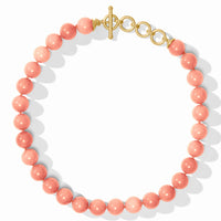 JULIE VOS PORTOFINO BEADED NECKLACE - MELON JADE