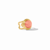 JULIE VOS PORTOFINO STATEMENT RING - MELON JADE