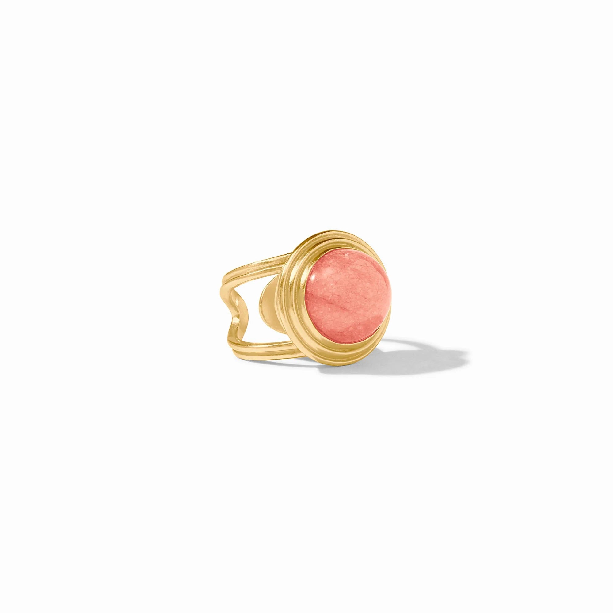 JULIE VOS PORTOFINO STATEMENT RING - MELON JADE