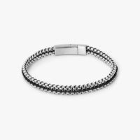 TATEOSSIAN BRACELET - TRIS BUTTON BRACELET IN BLACK
