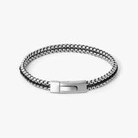 TATEOSSIAN BRACELET - TRIS BUTTON BRACELET IN BLACK