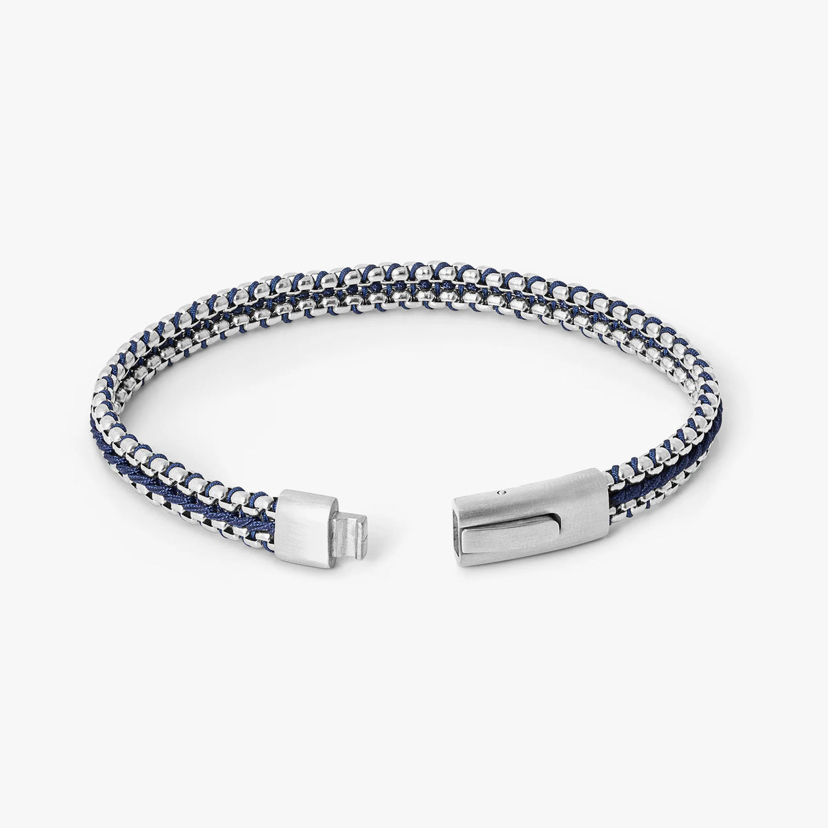 TATEOSSIAN BRACELET - TRIS BUTTON BRACELET IN BLUE