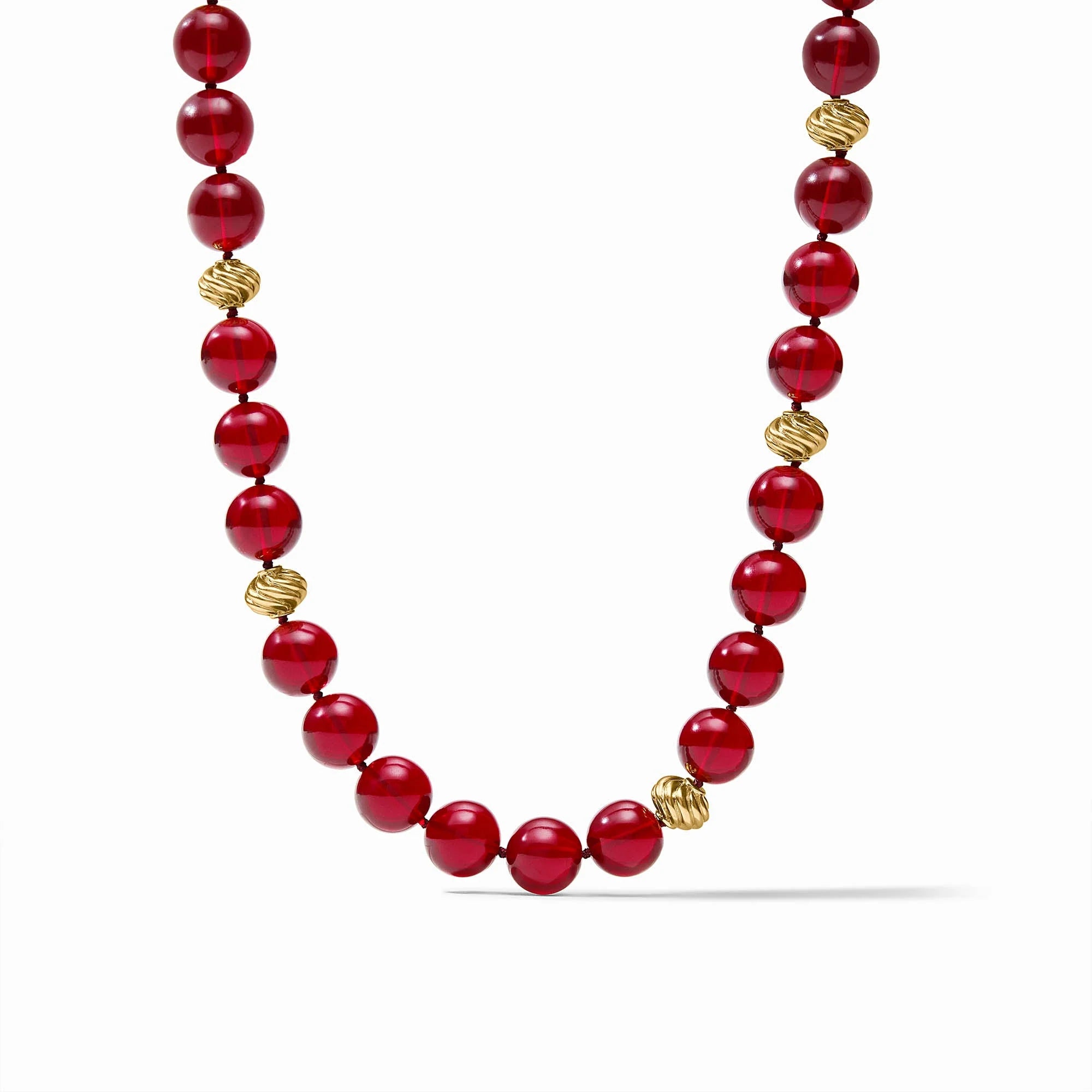 JULIE VOS RAVELLO 5-IN-1 NECKLACE - CRANBERRY