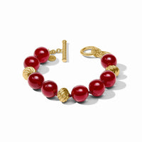 JULIE VOS RAVELLO BRACELET - CRANBERRY