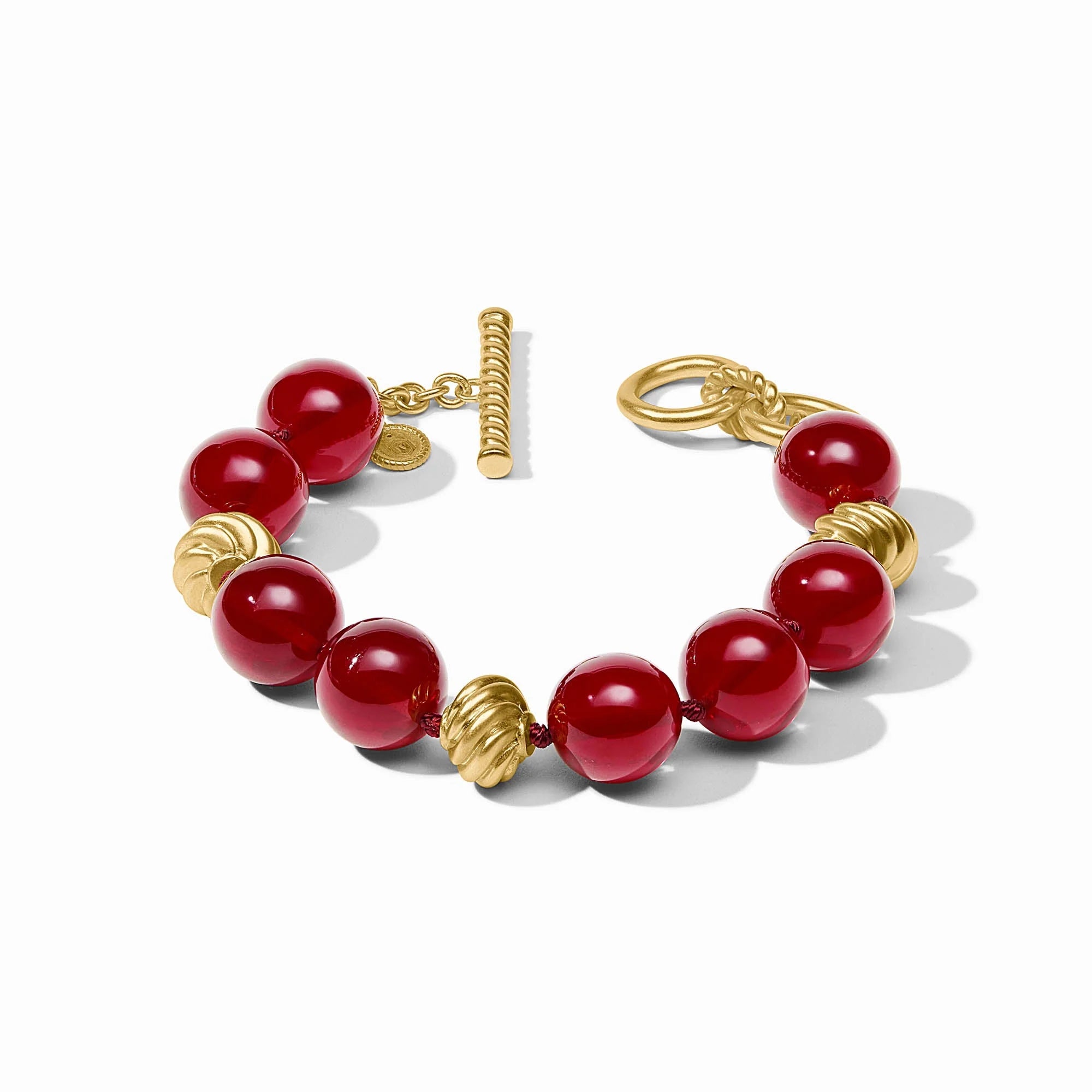 JULIE VOS RAVELLO BRACELET - CRANBERRY