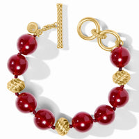 JULIE VOS RAVELLO BRACELET - CRANBERRY