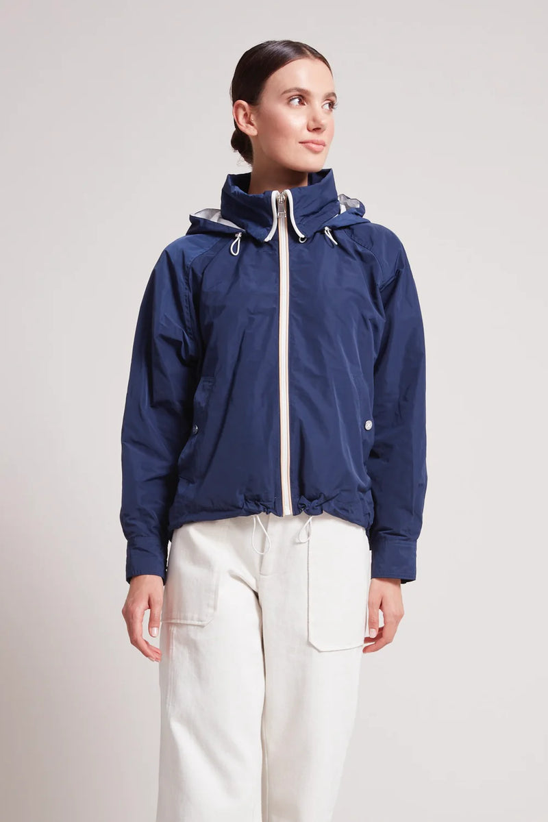 ADROIT RYDER BOMBER JACKET - NAVY