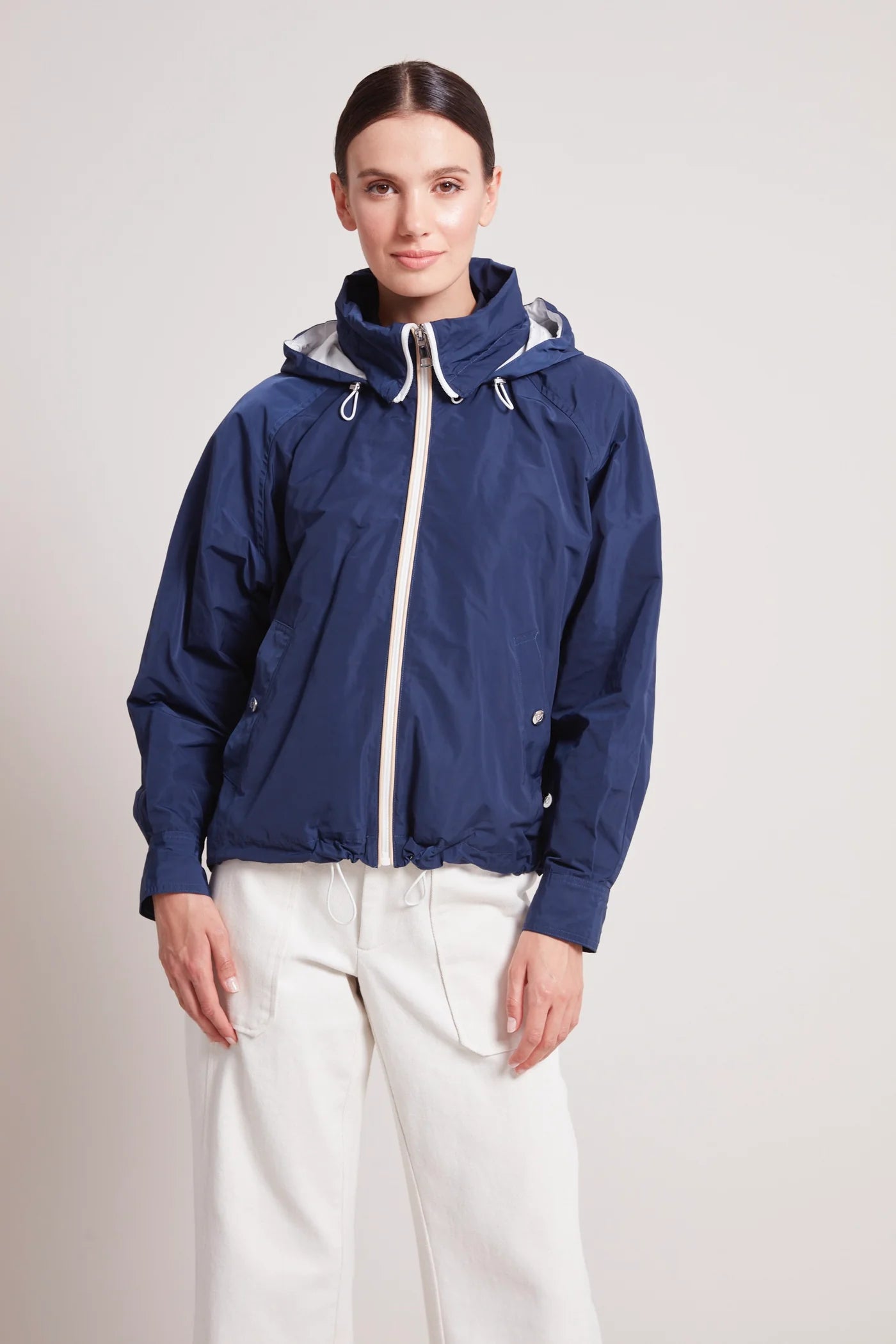 ADROIT RYDER BOMBER JACKET - NAVY