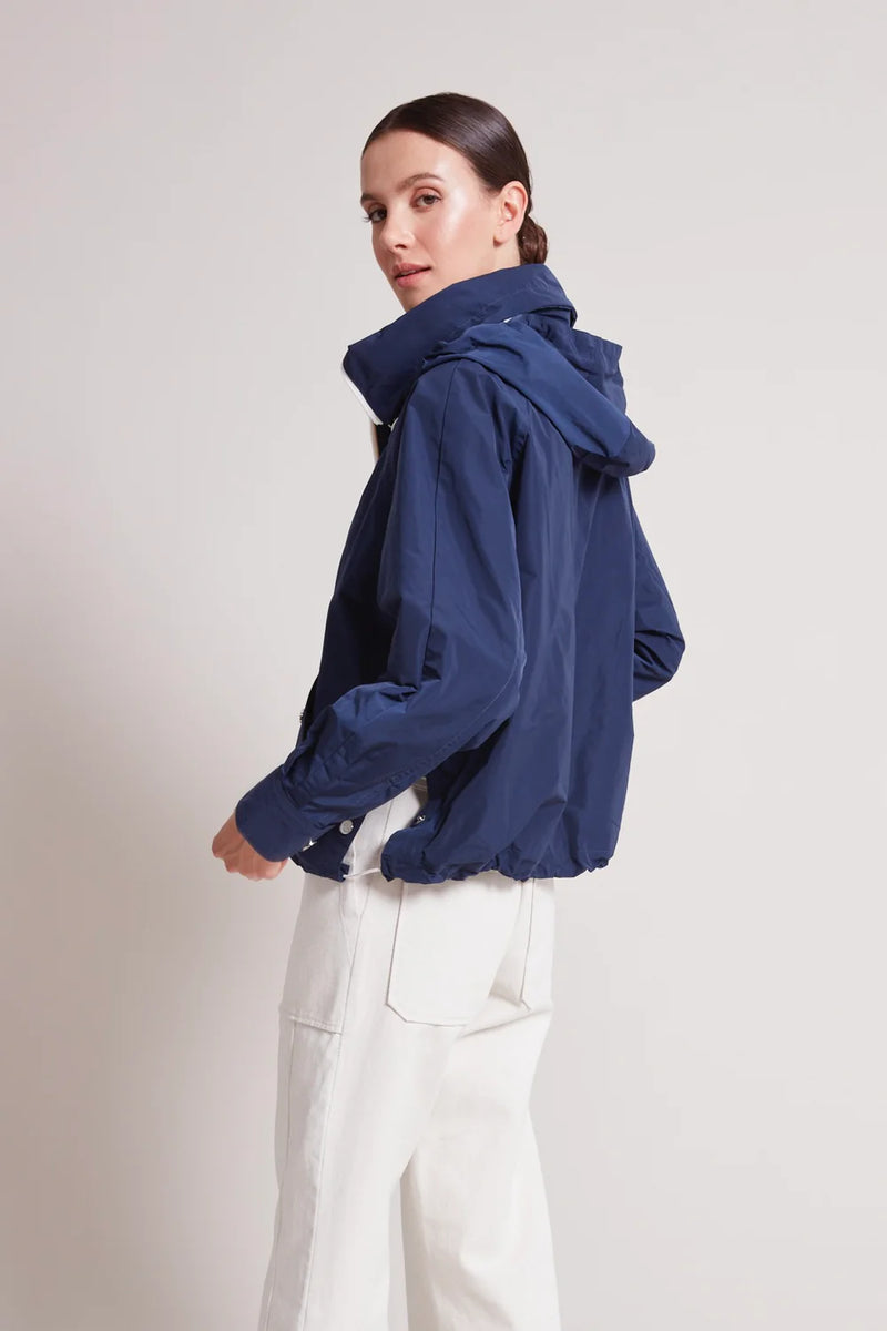 ADROIT RYDER BOMBER JACKET - NAVY