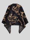 ETRO EMBROIDERED REVERSIBLE CAPE - MULTICOLOR