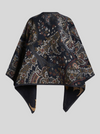 ETRO EMBROIDERED REVERSIBLE CAPE - MULTICOLOR