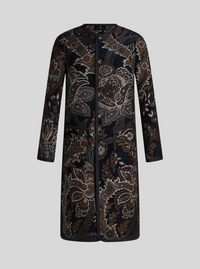 ETRO EMBROIDERED REVERSIBLE COAT - MULTICOLOR