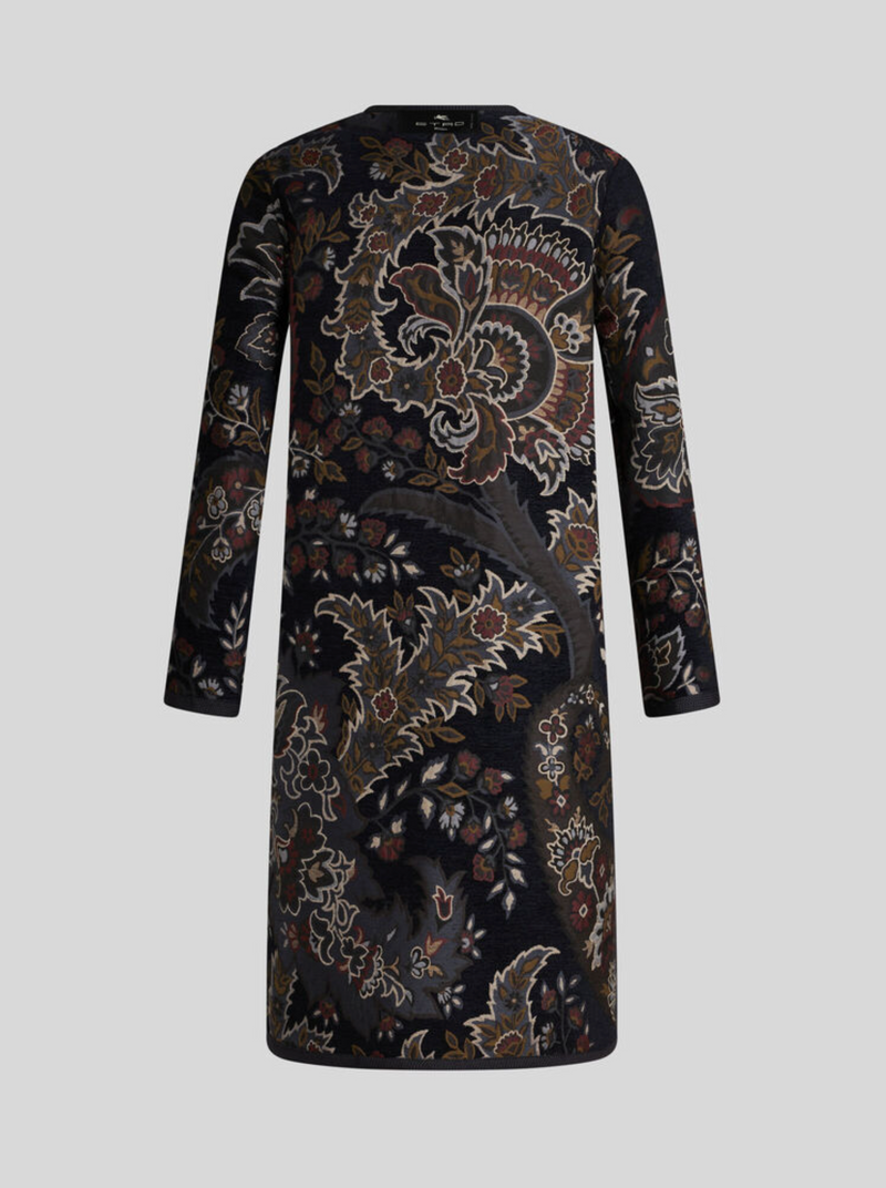 ETRO EMBROIDERED REVERSIBLE COAT - MULTICOLOR