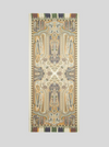 ETRO WOOL & SILK SCARF - YELLOW / BEIGE