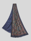 ETRO DOUBLE SIDED SCARF - NAVY FLORAL