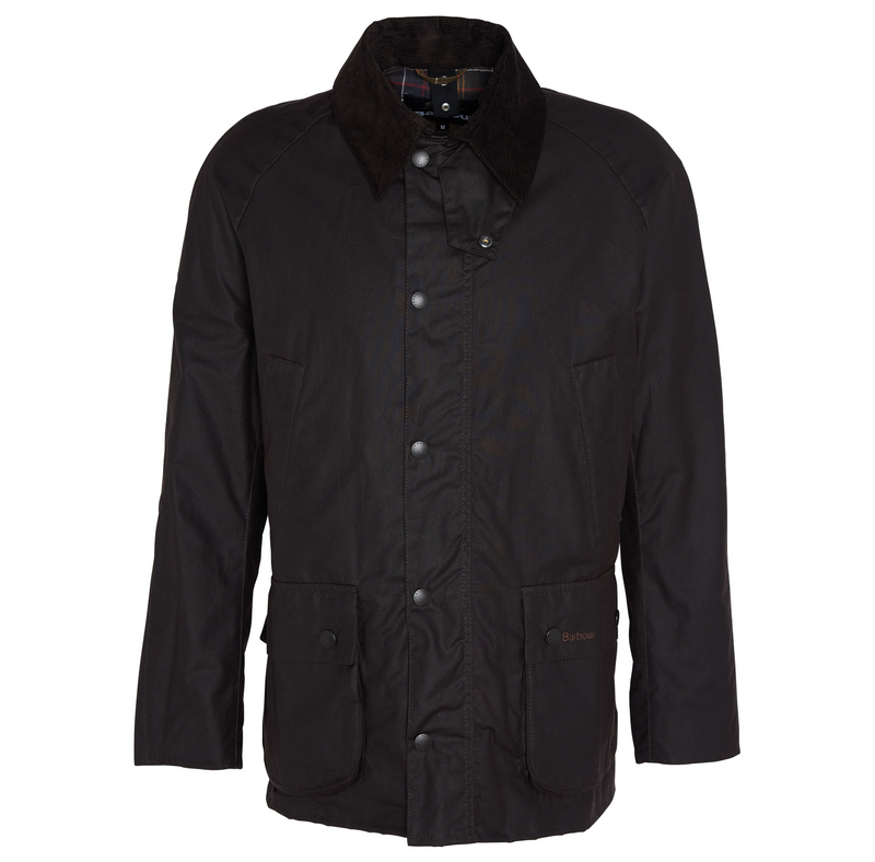 BARBOUR ASHBY WAX JACKET - RUSTIC