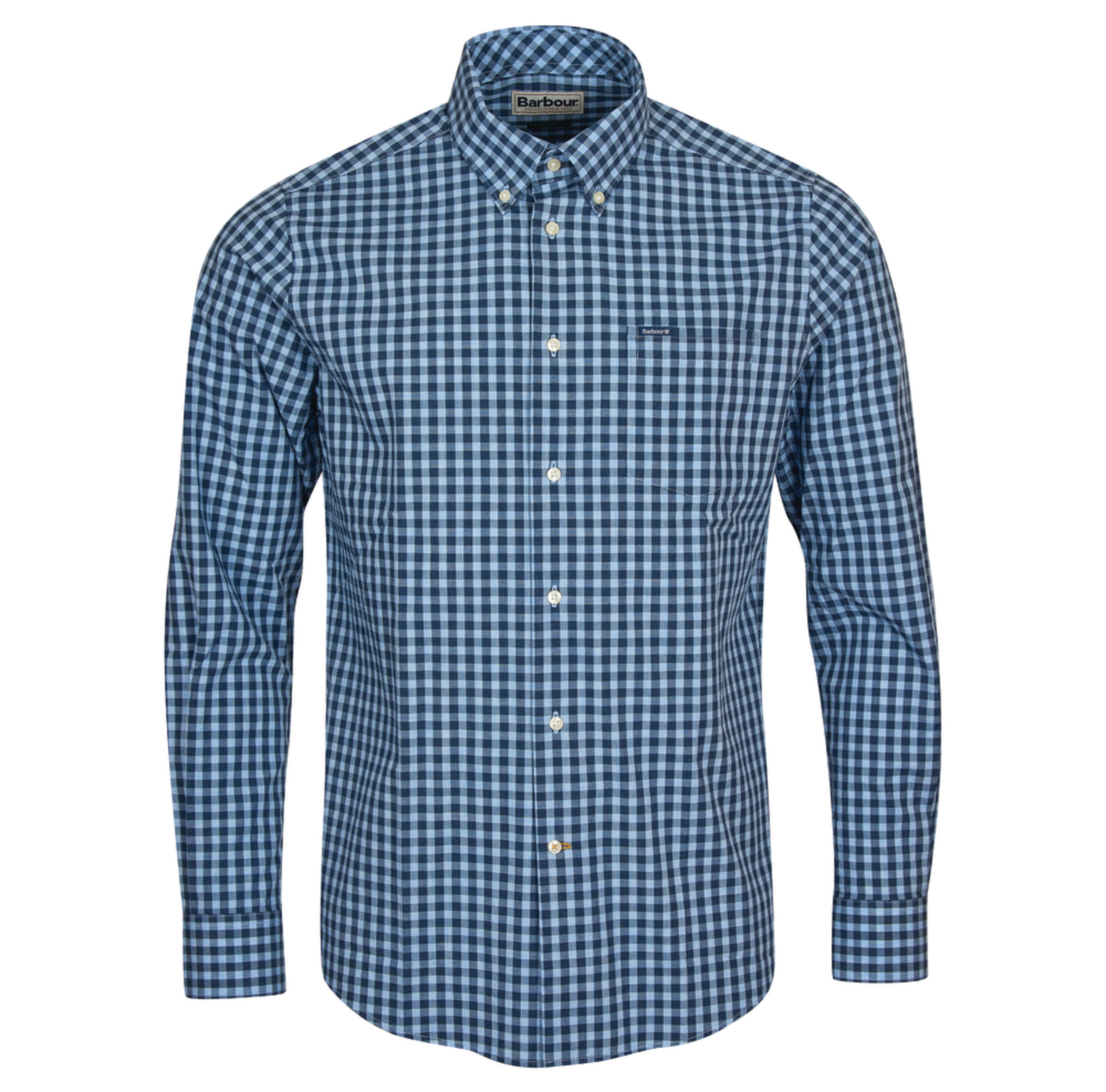 BARBOUR MERRYTON TAILORED FIT SHIRT - BLUE