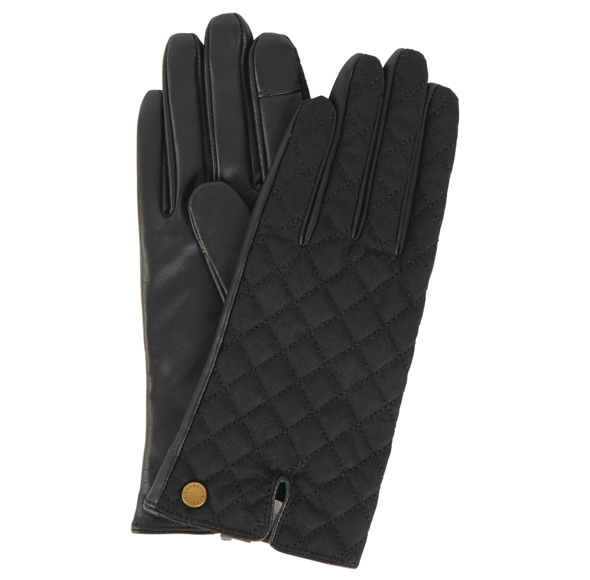 BARBOUR SCARLET WOMEN'S GLOVES - BLACK