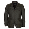 BARBOUR BEACON SPORTS WAX JACKET - OLIVE
