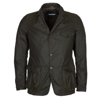 BARBOUR BEACON SPORTS WAX JACKET - OLIVE