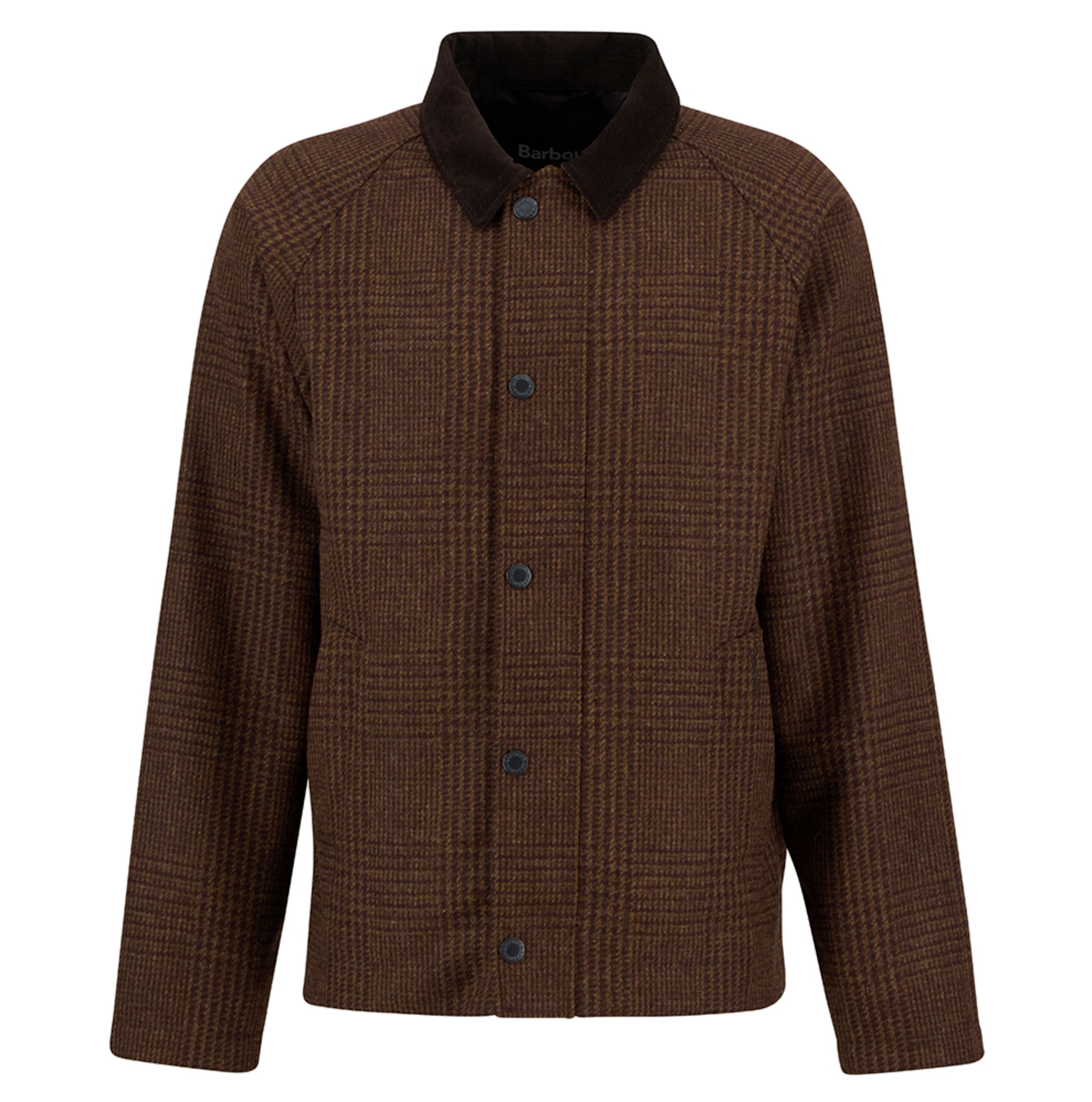 BARBOUR TRACKER WOOL MEN'S JACKET - BROWN