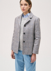 ROSSO 35 PLAID JACKET - BLUE & TAN