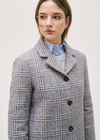 ROSSO 35 PLAID JACKET - BLUE & TAN