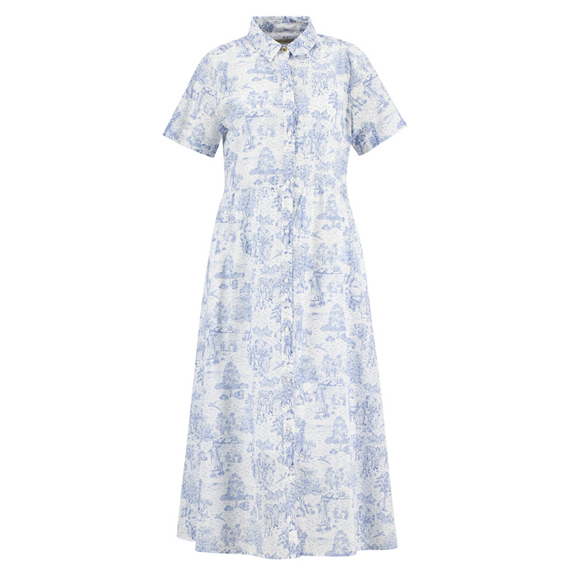 BARBOUR WISTERIA MIDI DRESS