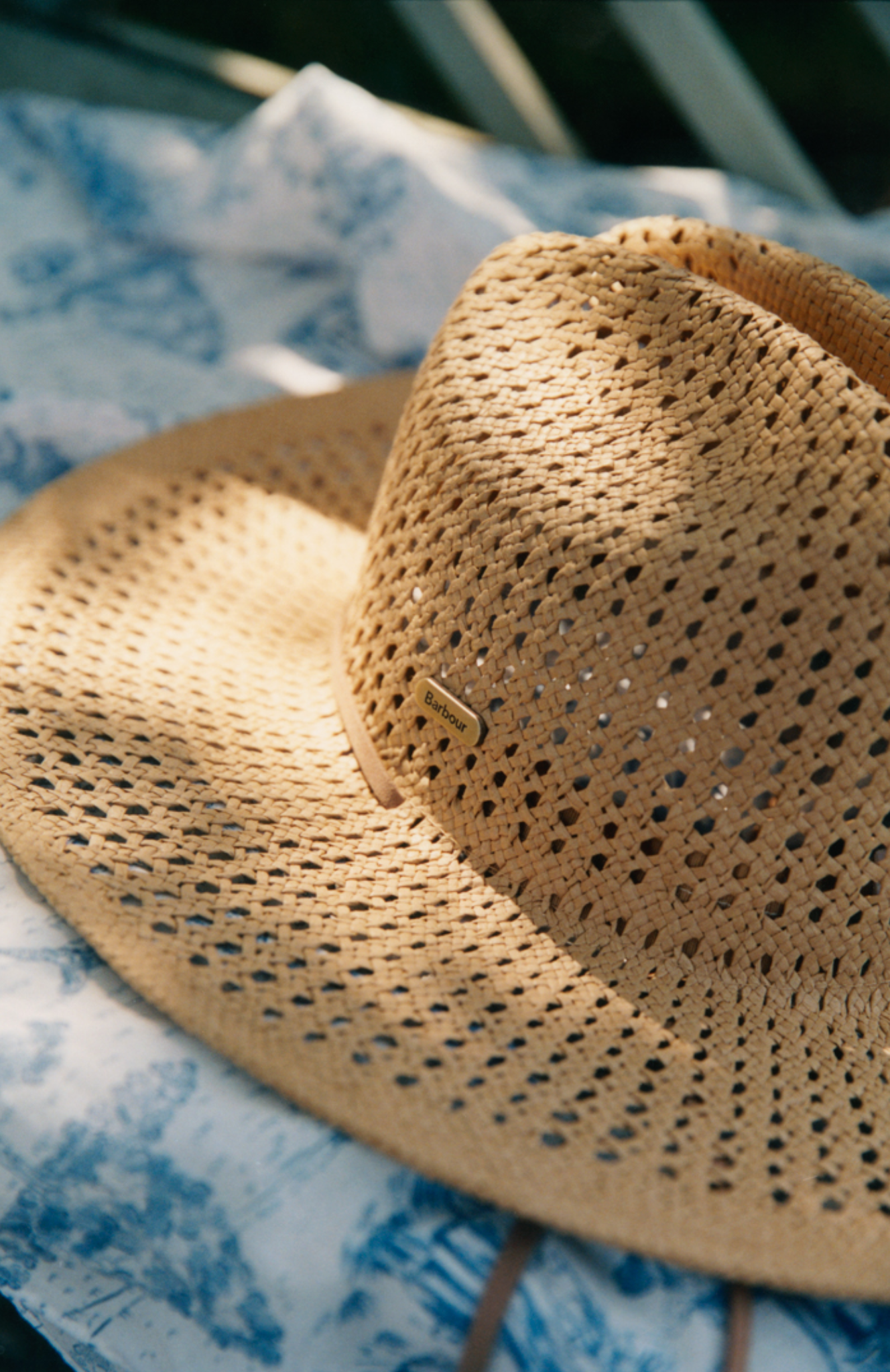 BARBOUR GABBY FEDORA HAT - NATURAL