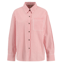 BARBOUR POLLY STRIPED SHIRT - POPPY RED STRIPE