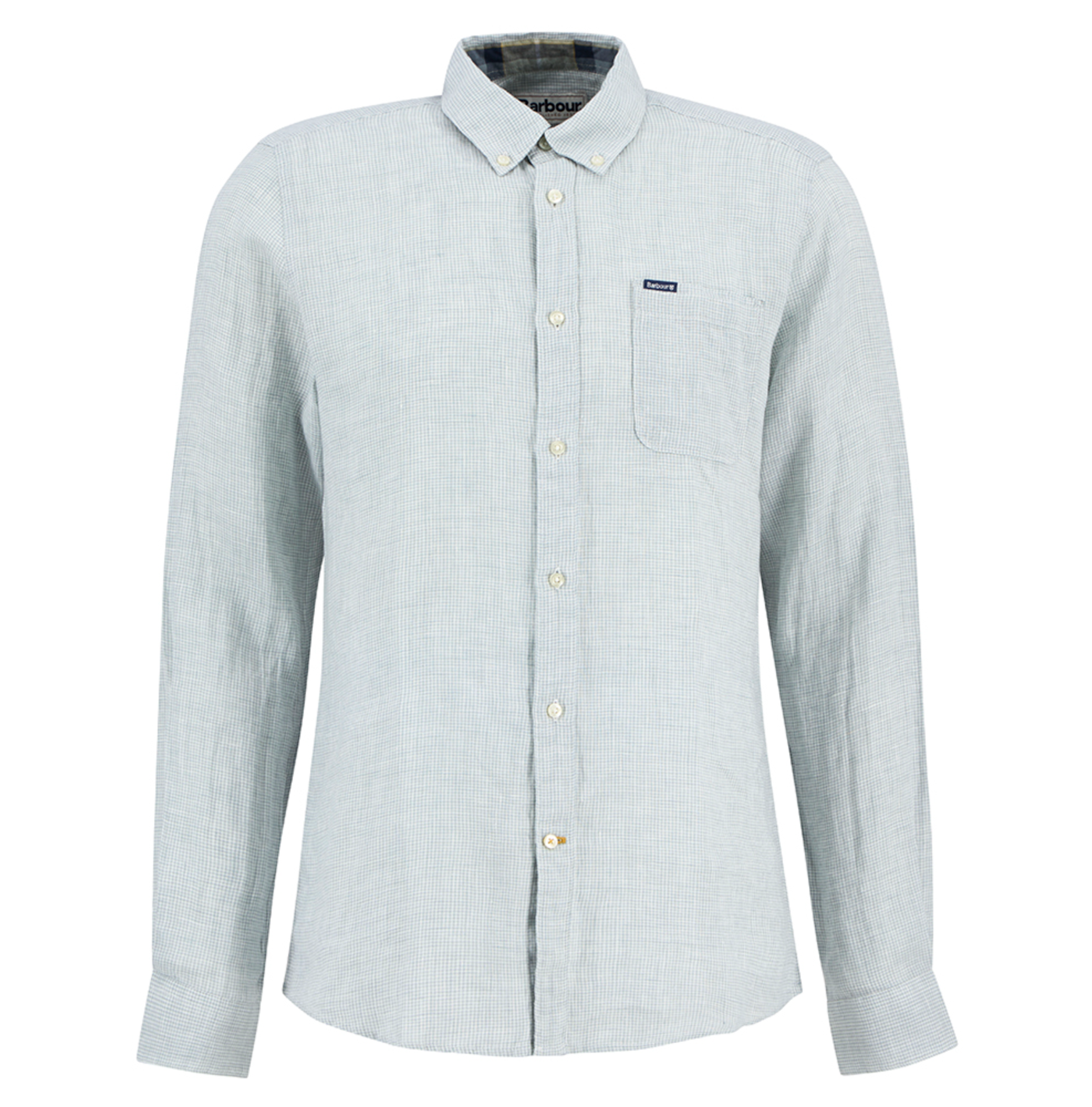 BARBOUR LINTON TAILORED SHIRT - SLATE